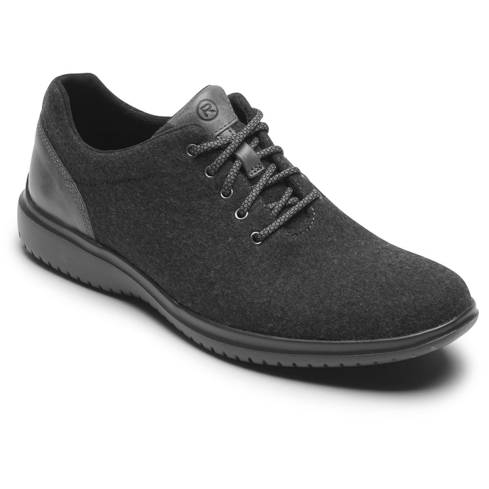 Rockport Mens Oxfords Dark Grey - Dres Sports 2 Fast Sport - UK 963-THDLPS